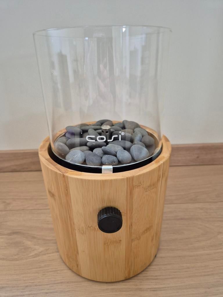 Lanterne à gaz avec vitre cassée (Cosi), Enlèvement, Utilisé, Verre