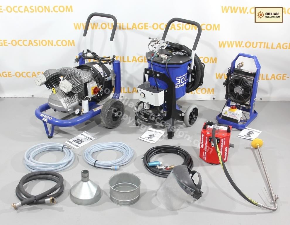 Ensemble de sablage EUROMAIR, Bricolage & Construction, Outillage | Outillage à main, Envoi