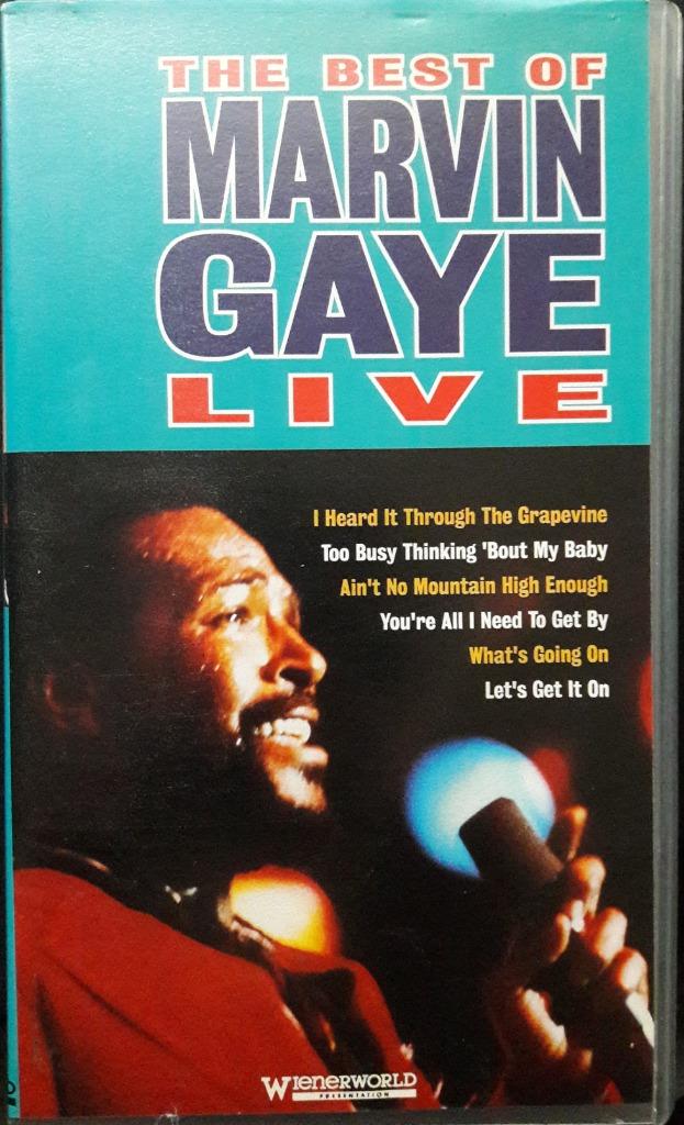 The Best Of Marvin Gaye Live VHS, Alle leeftijden, Ophalen of Verzenden, Zo goed als nieuw, Muziek en Concerten
