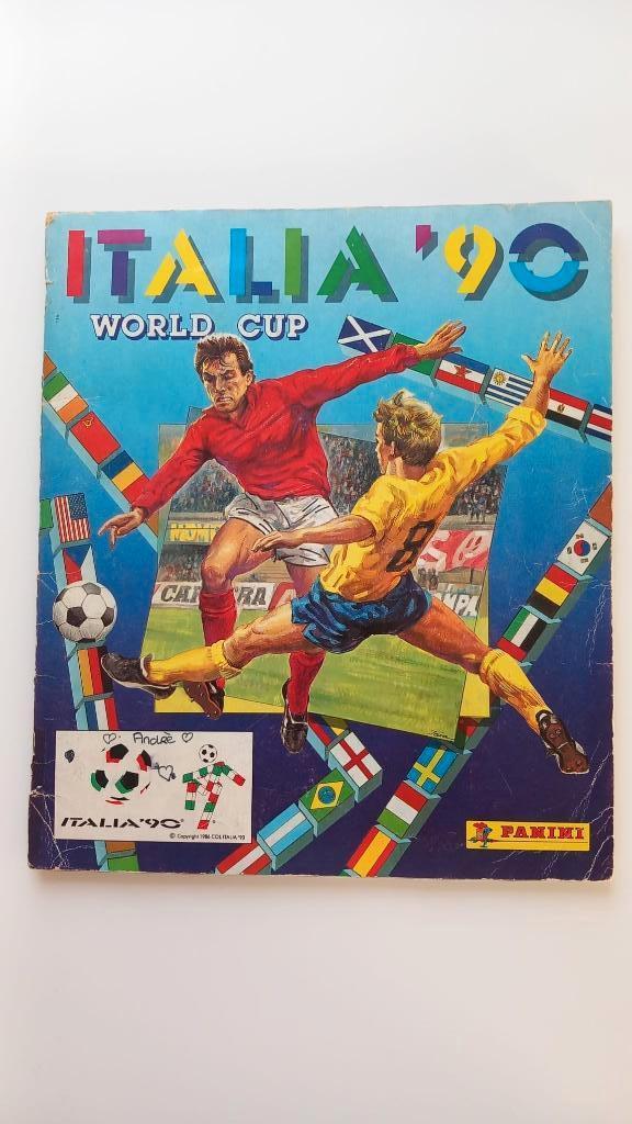 Panini World Cup 90 Italia, Ophalen of Verzenden, Gebruikt, Stickers en Plaatjes
