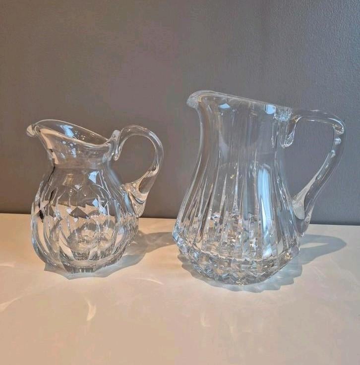 Lot de 2 pichet à eau / carafe en Crystal Nachtmann, Enlèvement ou Envoi