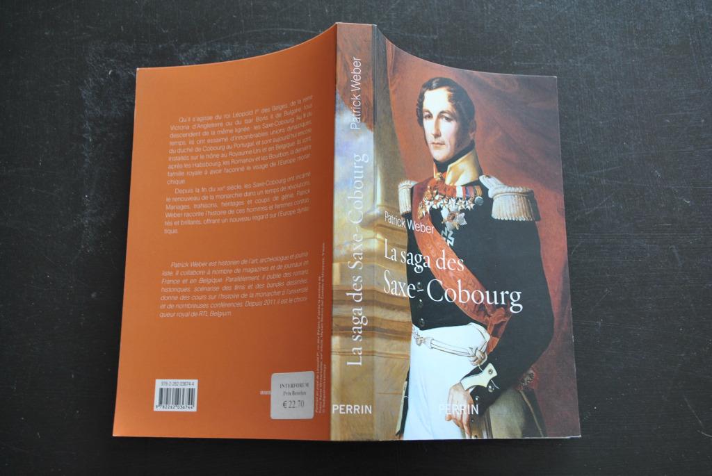 WEBER LA SAGA DES SAXE COBOURG Léopold 1er roi des Belges, Livres, Enlèvement ou Envoi, WEBER, 19e siècle, Utilisé
