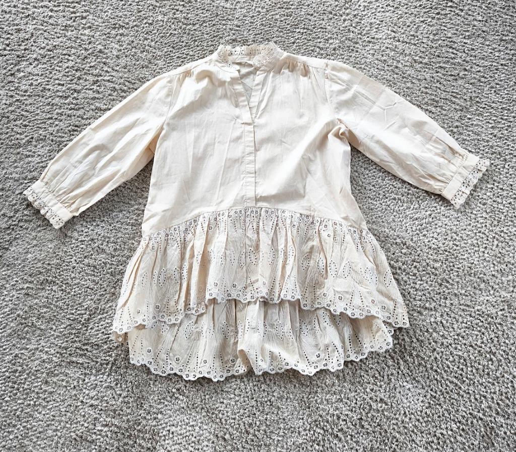 La Strada Unica peplum Dames maat: 38, Ophalen of Verzenden, Maat 38/40 (M), Beige