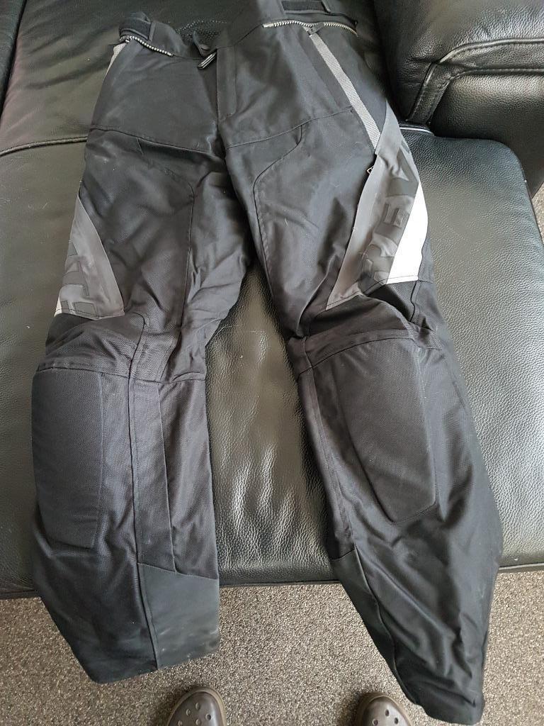 motorbroek Rev'it 2-delig, Dames, Broek | textiel, Tweedehands, Ophalen