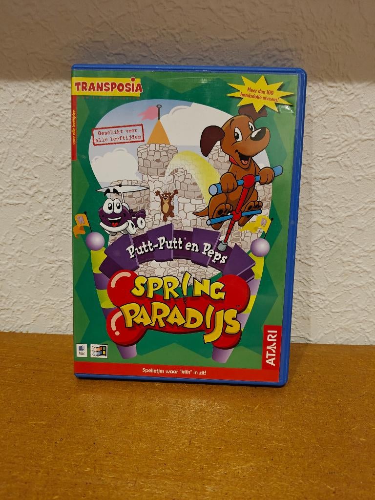 Putt-Putt en Peps Spring Paradijs PC, Games en Spelcomputers, Puzzel en Educatief, Gebruikt, 1 speler, Ophalen of Verzenden