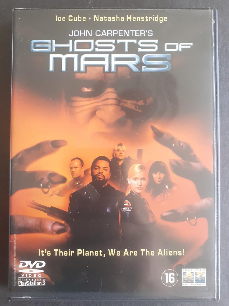 Ghosts of Mars (2001) (John Carpenter) - Ice Cube, Cd's en Dvd's, Vanaf 16 jaar, Ophalen of Verzenden, Zo goed als nieuw, Science Fiction