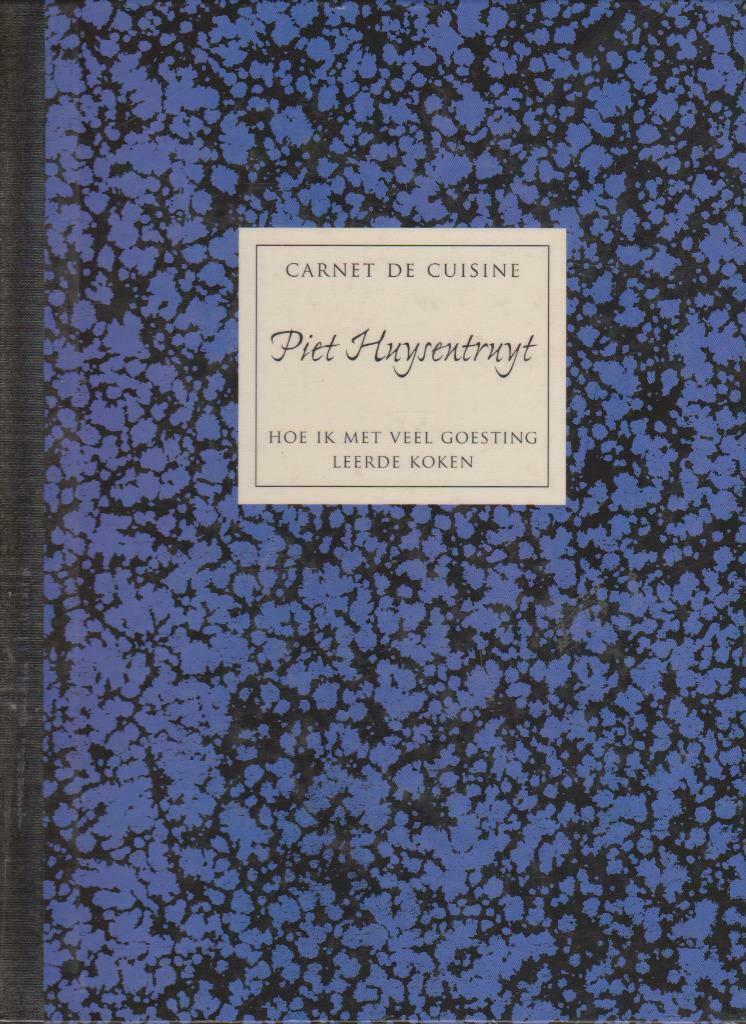 Boek : "Carnet de cuisine - Piet Huysentruyt"., Boeken, Verzenden