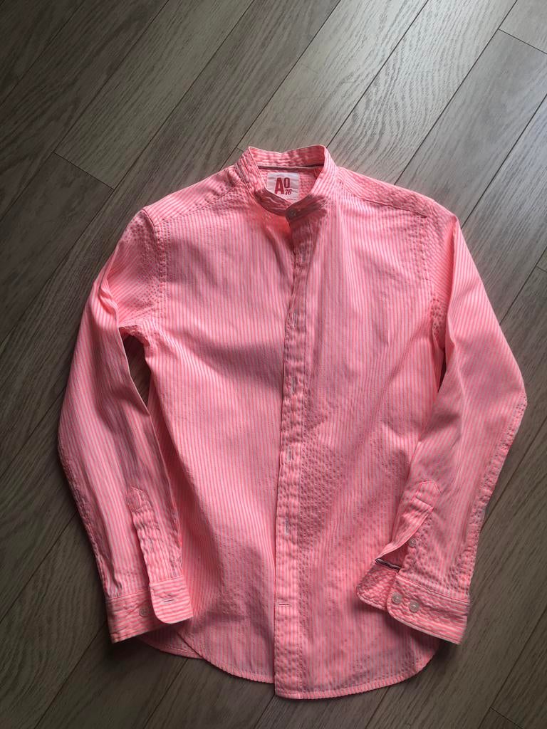 Koraal gestreept hemdje American Outfiters, Verzenden, Zo goed als nieuw