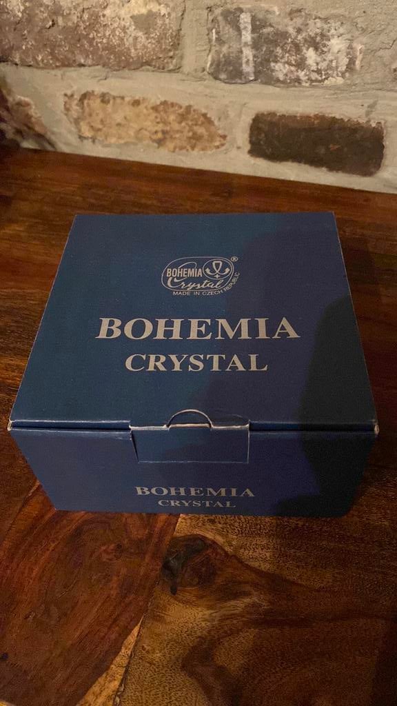 Bol en cristal de Bohême, Antiquités & Art, Enlèvement ou Envoi