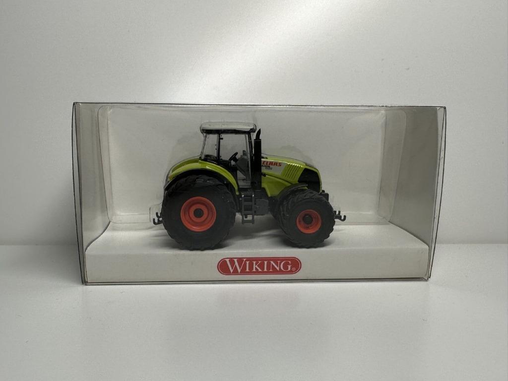 Tracteur Agricole CLAAS AXION 850-8T 1/87 HO WIKING Neuf+Bte, Ophalen of Verzenden, Nieuw, Hijskraan, Tractor of Landbouw, Wiking