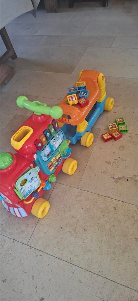 Trein vtech, Kinderen en Baby's, Ophalen of Verzenden, Gebruikt