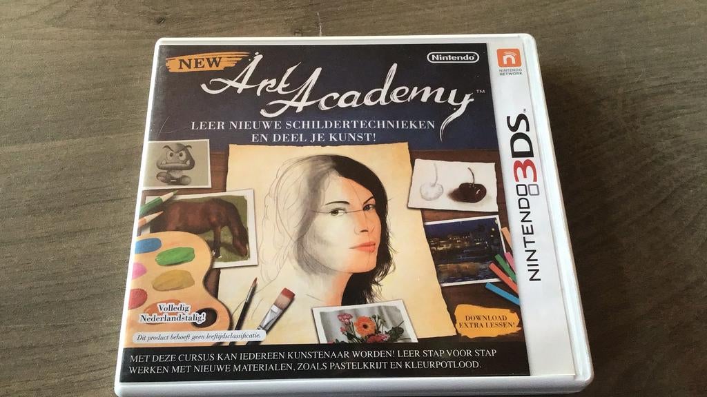 New art academy (p1), Games en Spelcomputers, Games | Nintendo 2DS en 3DS, Online, 1 speler, Ophalen of Verzenden, Zo goed als nieuw