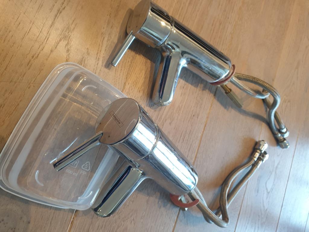 Hansgrohe wastafelkraan, Enlèvement, Utilisé, Chrome, Robinet