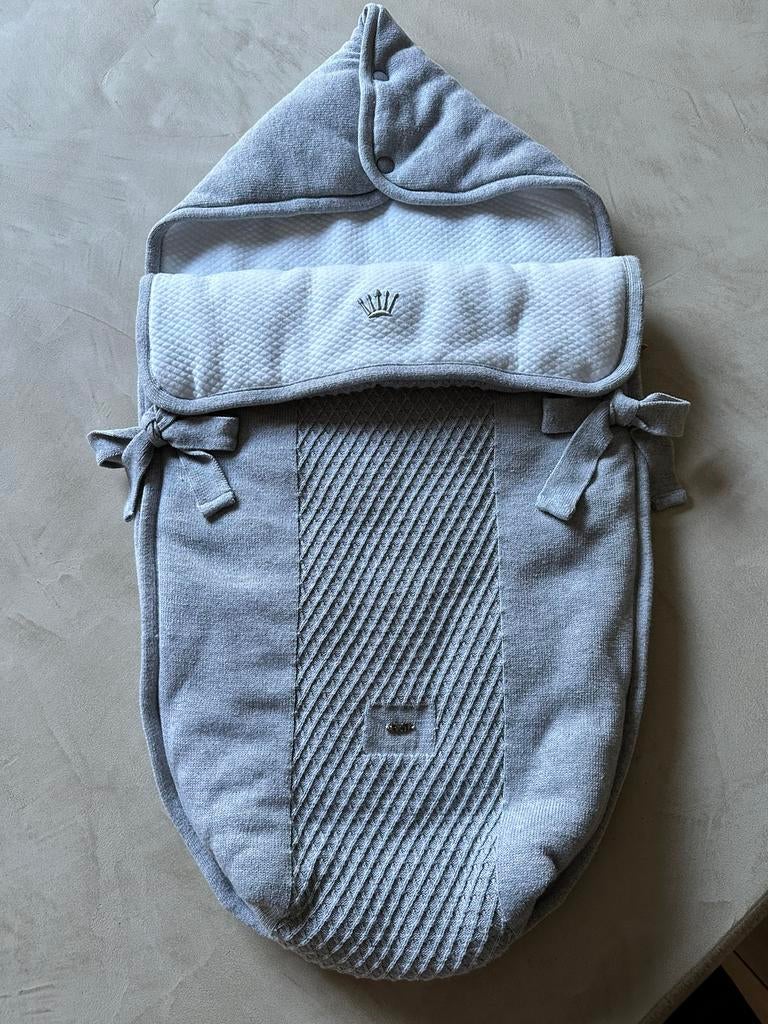 First endless voetenzak Grey soft 80cm, Ophalen of Verzenden, Zo goed als nieuw, 70 tot 85 cm, Slaapzak