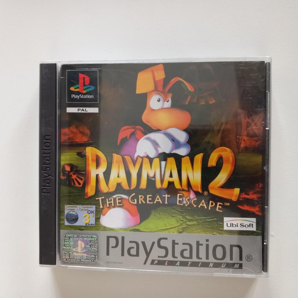 Rayman 2 Playstation 1 pal, Ophalen of Verzenden, Zo goed als nieuw