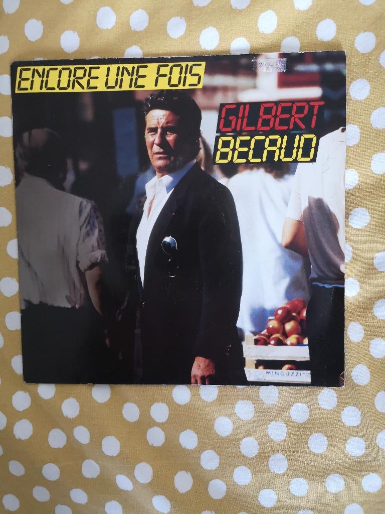 singel gilbert becaud encore une fois(port gratis belgie, Ophalen of Verzenden, Zo goed als nieuw