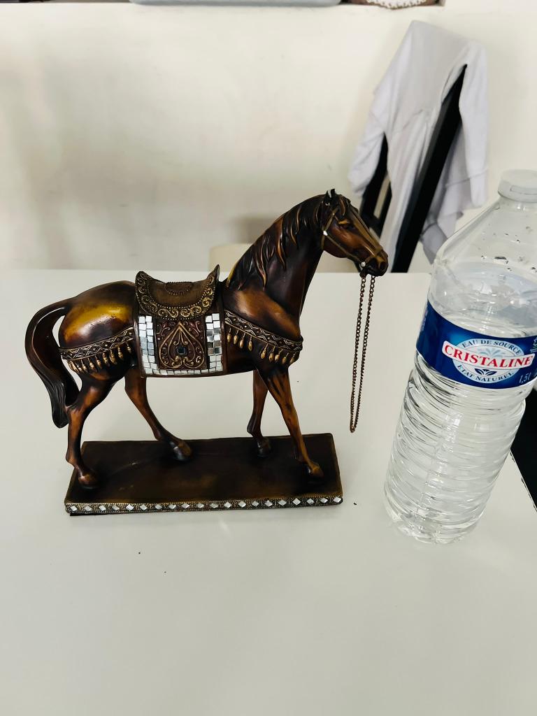 Bronzen paardenbeeldje, Ophalen of Verzenden, Brons