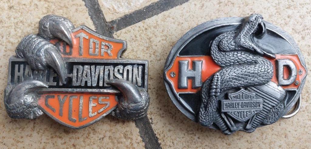 boucle de ceinture Harley Davidson, Kleding | Heren, Riemen en Ceintuurs, Ophalen, Zo goed als nieuw, Harley davidson, Losse buckle of gesp