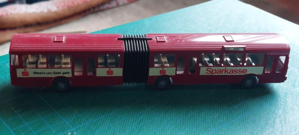 AUTOBUS HOLK MERCEDES-BENZ AGO 2009 DES ANNÉES 1970 18/87, Envoi, Utilisé, Bus ou Camion, Wiking
