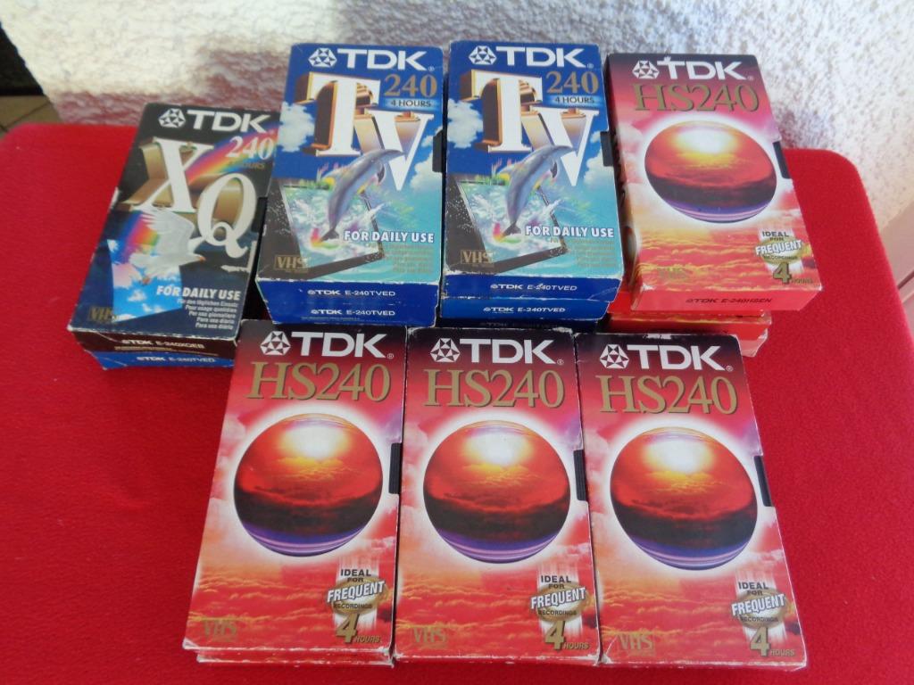 Cassette VHS / TDK 240 occasion., CD & DVD, VHS | Film, Utilisé, Autres genres, Enlèvement ou Envoi