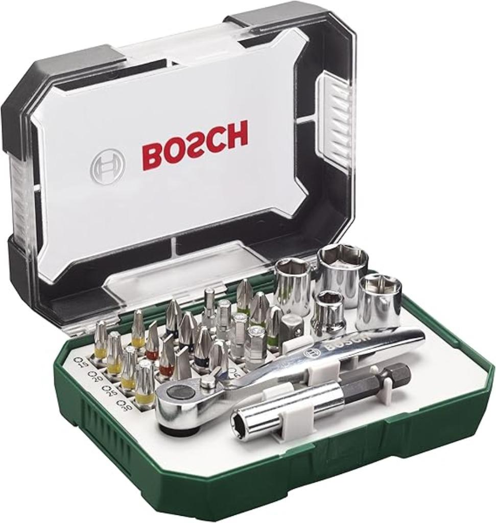 Kit d'embouts à cliquet Bosch LIVRAISON RAPIDE ET GRATUITE, Envoi, Neuf