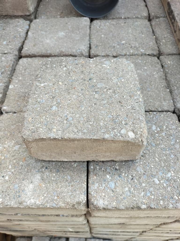 Linkers 15*15*6, Tuin en Terras, Tegels en Klinkers, Ophalen, Gebruikt