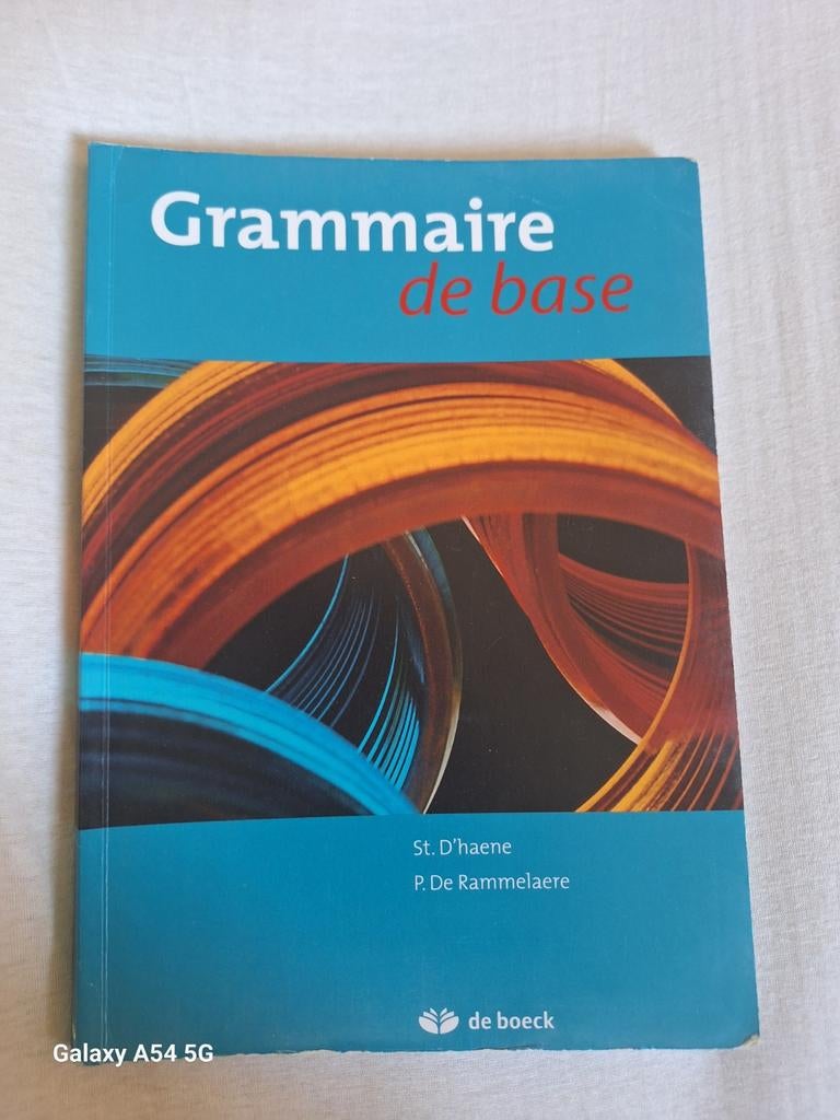 Grammaire de base - handboek Frans, Livres, Français, Comme neuf, Enlèvement, Secondaire