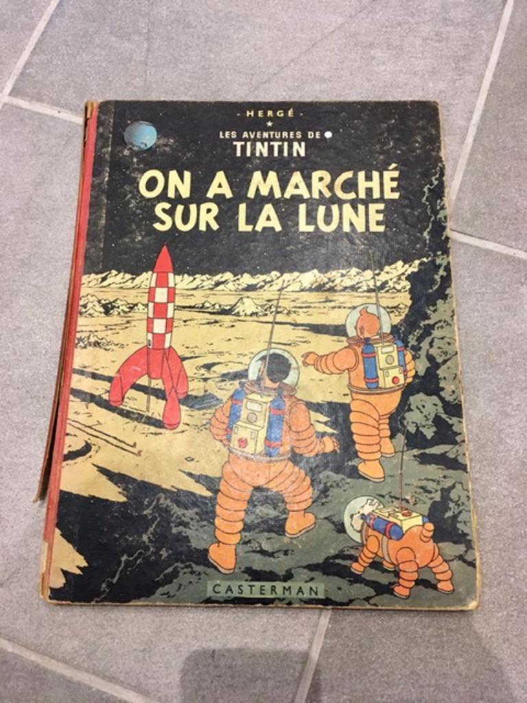 BD TINTIN - On a marché sur la lune B30 1961, Enlèvement ou Envoi