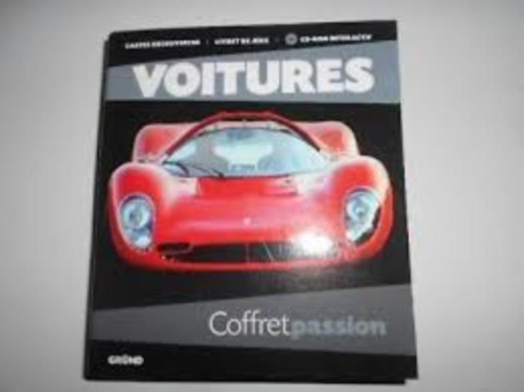 Voitures coffret passion cartes/livret de jeux/CD rom, Enlèvement ou Envoi, Comme neuf, Autres sports
