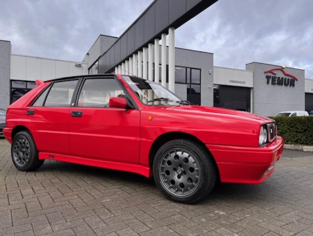 Lancia Delta 2.0 HF Integrale 181pk  in Zeer goede staat!, Auto's, Lancia, Voorwielaandrijving, Stof, Zwart, Bedrijf
