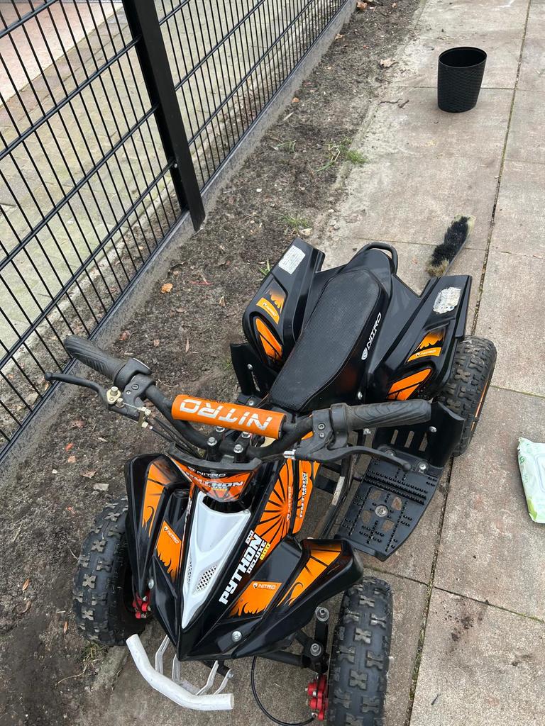 Stoere kinder Quad Nitro Motors Python Deluxe, Motoren