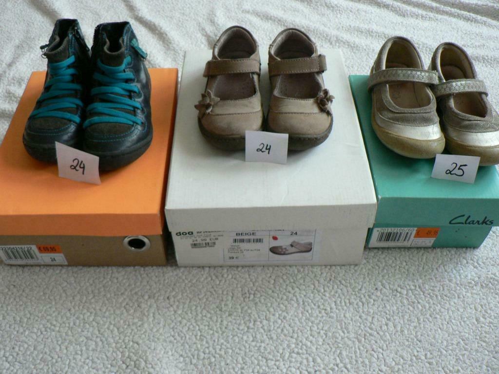 CHAUSSURES DE 6 MOIS JUSQUE POINTURE 32 + BOTTES POINTURE 30, Enlèvement ou Envoi, Utilisé, Fille, Autres types