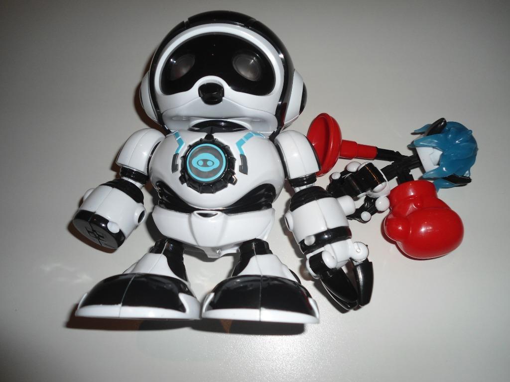 robot jouet+accessoires avec lumière, son et bien plus encor, Enlèvement ou Envoi, Comme neuf