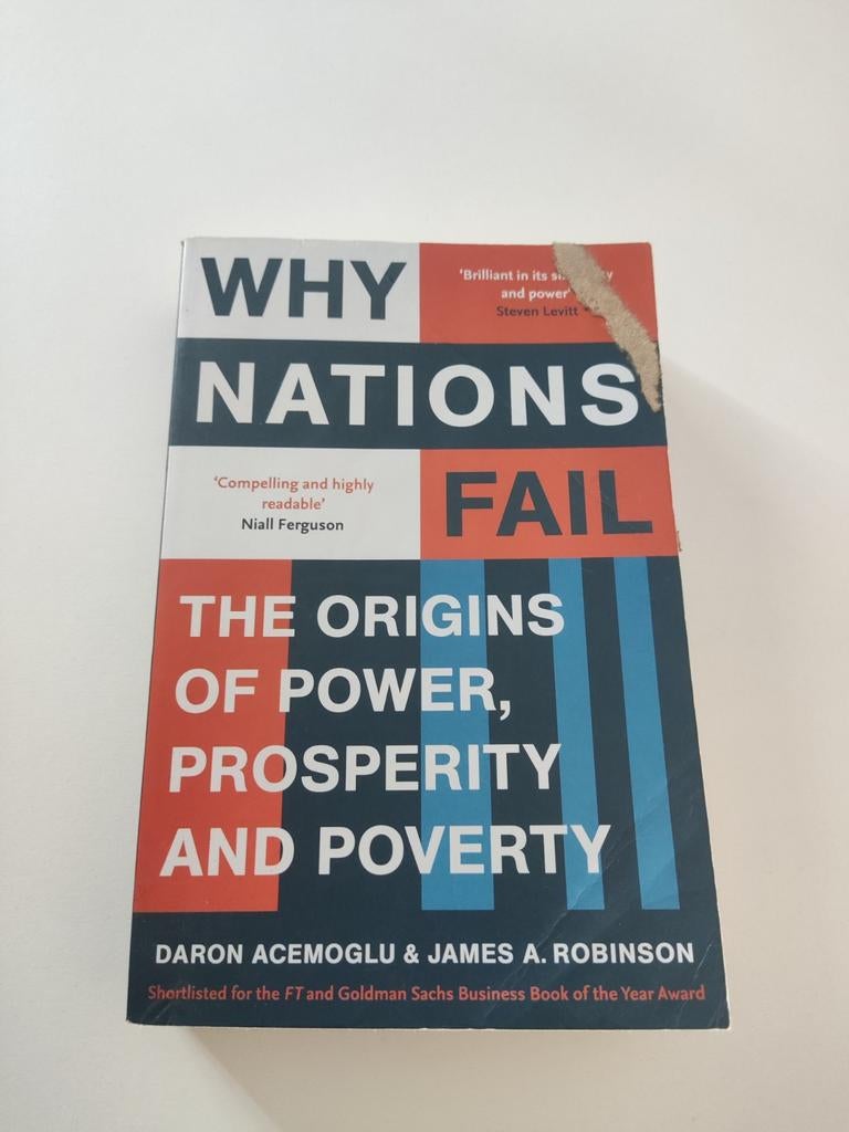 James A. Robinson ,  Daron Acemoglu - Why Nations Fail, Enlèvement, James A. Robinson ,  Daron Acemoglu