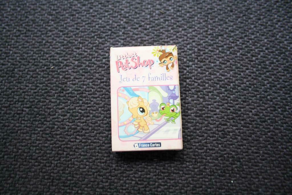 Jeu des 7 familles Petshop (n°2841), Ophalen of Verzenden, Zo goed als nieuw