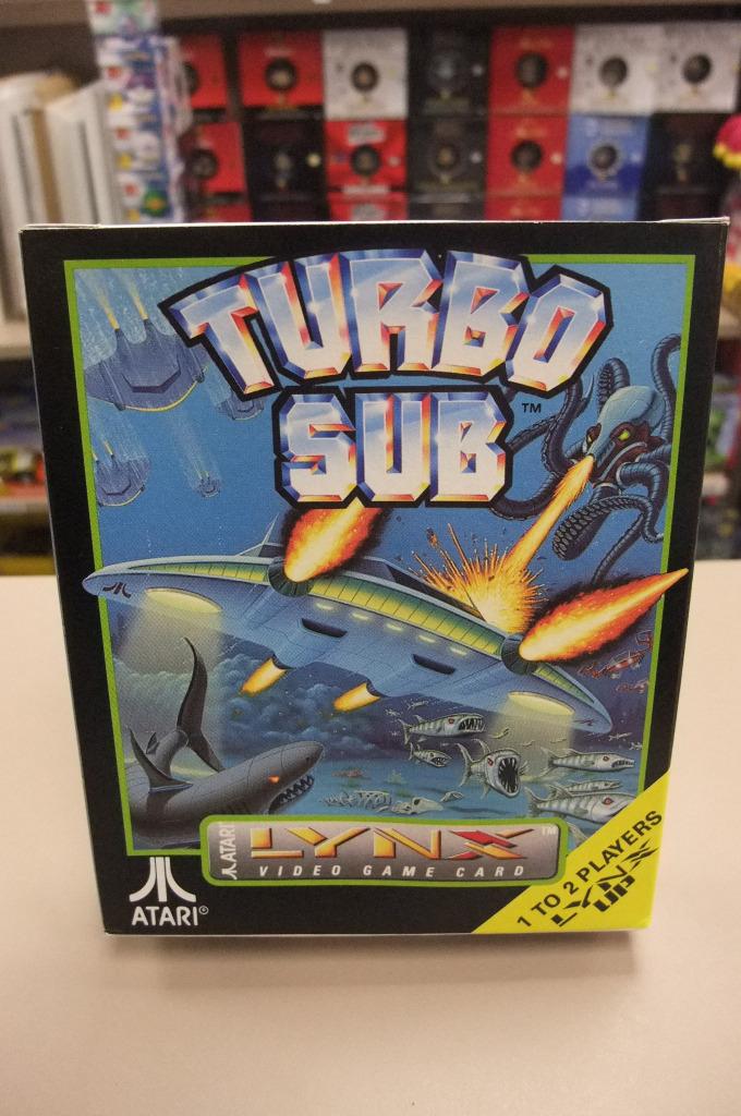 Turbo Sub (cib) Lynx, Consoles de jeu & Jeux vidéo, Jeux | Atari, Utilisé, Atari Lynx, Shooter, 2 joueurs, À partir de 3 ans, Enlèvement ou Envoi
