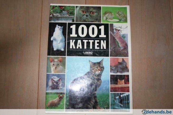1001 Katten - zéér mooie staat!, Enlèvement ou Envoi, Utilisé