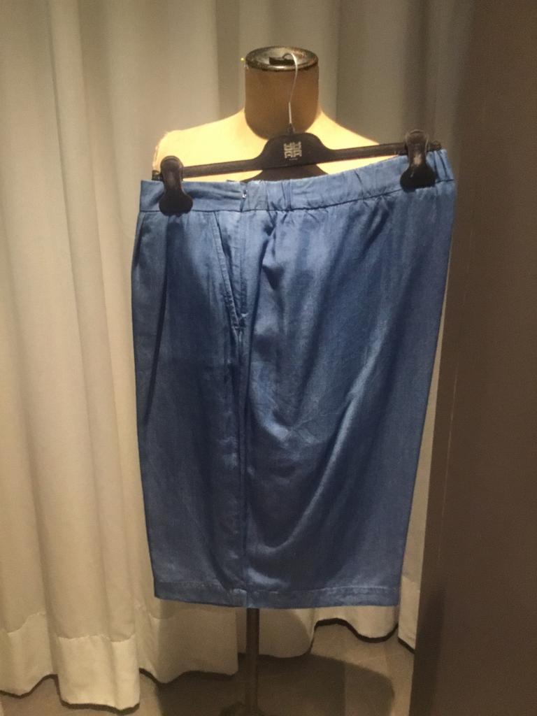 Mayerline, Leuke losse short, maat 50, Mayerline, Blauw, Ophalen of Verzenden, Gedragen