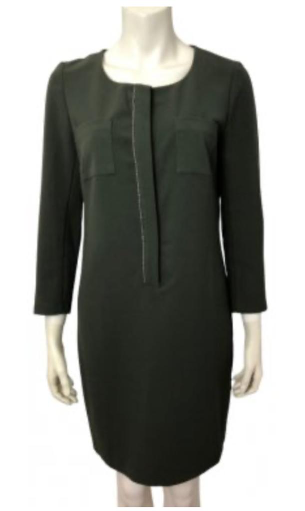 Bash jurk - 2 ( 36 ), Kleding | Dames, Jurken, Verzenden, Bash, Zo goed als nieuw, Knielengte