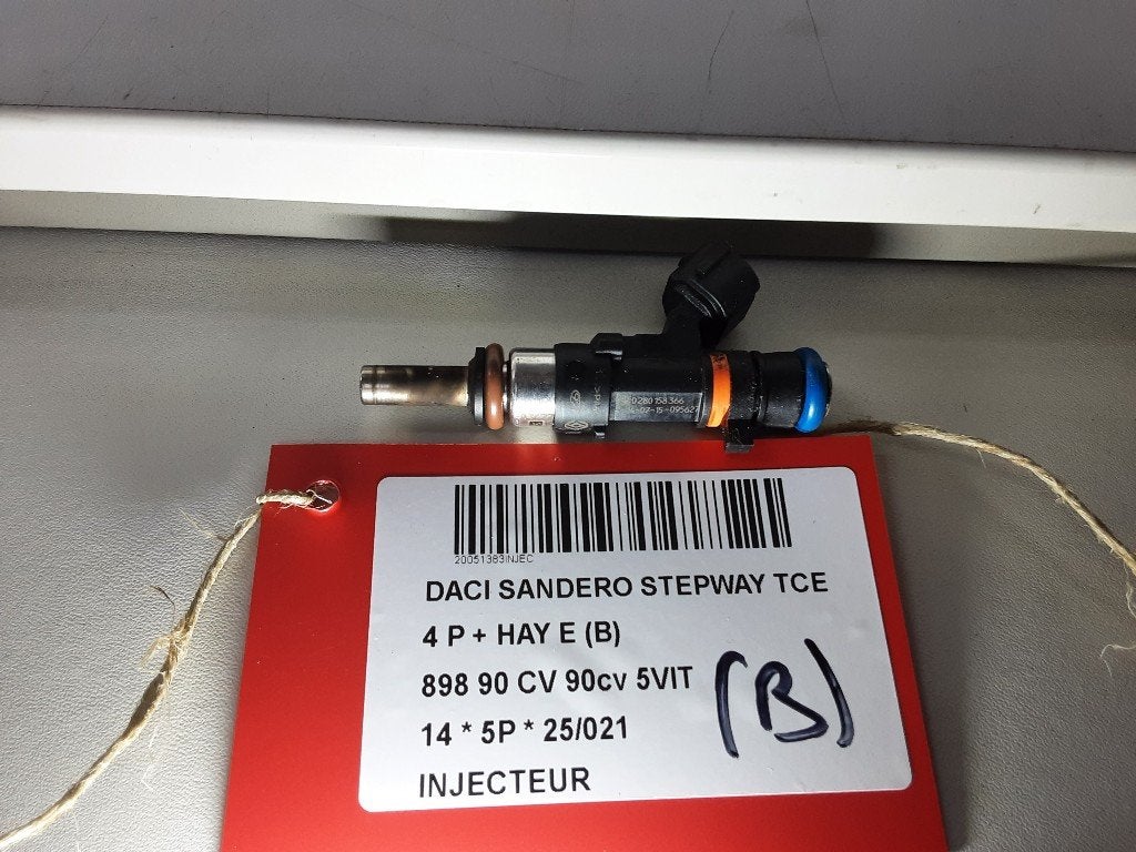INJECTOR BRANDSTOF Dacia Sandero II (0280158366), Dacia, Gebruikt, Mevr. I. Hauben, Rue de l'Espoir 34 34
4030  GRIVEGNÉE, BE