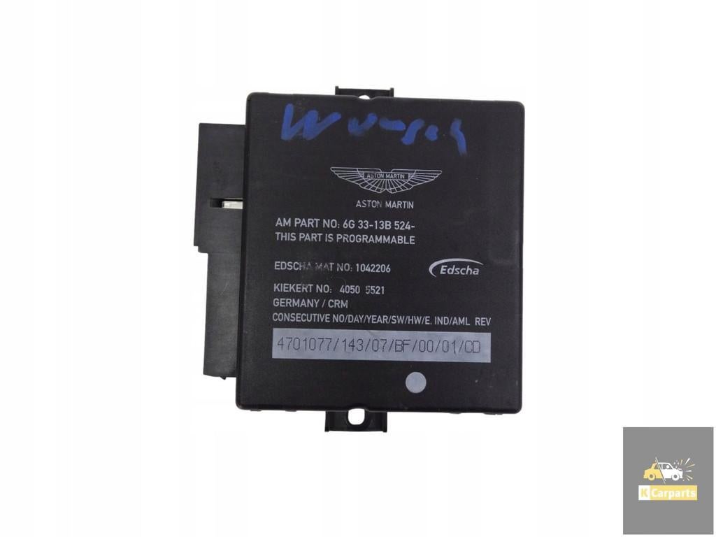 6G33-13B524, Aston Martin V8 Vantage Roadster dakvouwmodule, Aston Martin Lagonda Limited, Utilisé, Customerservice@astonmartin.com