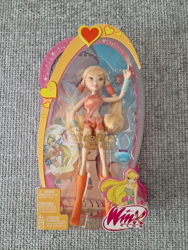 Winx Club Stella Charmix doll 2004 rare vintage, Ophalen of Verzenden, Pop
