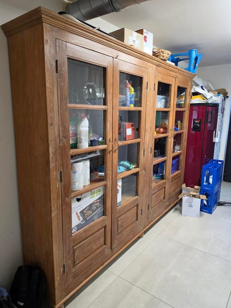 Prachtige houten kast, vol hout, geen mdf., Huis en Inrichting, Ophalen
