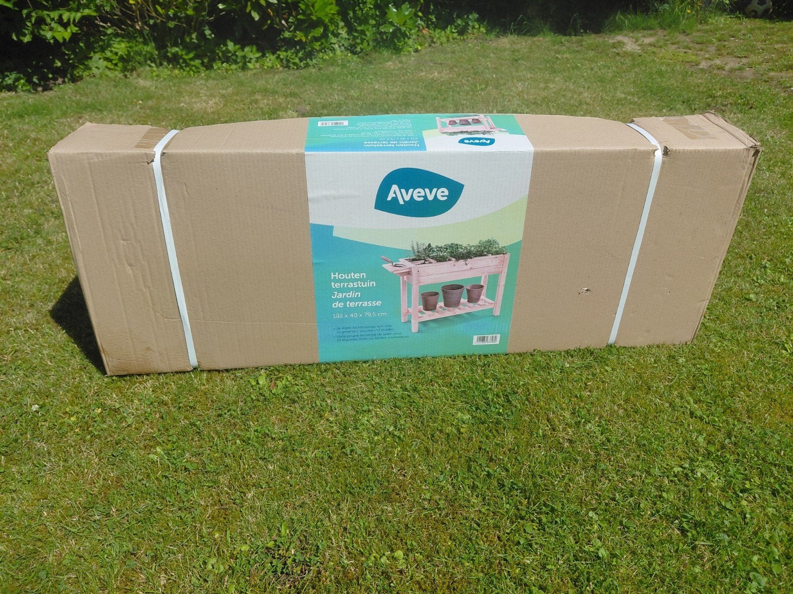 Hoge kruidenbak/plantenbak (NIEUW), Tuin en Terras, Ophalen
