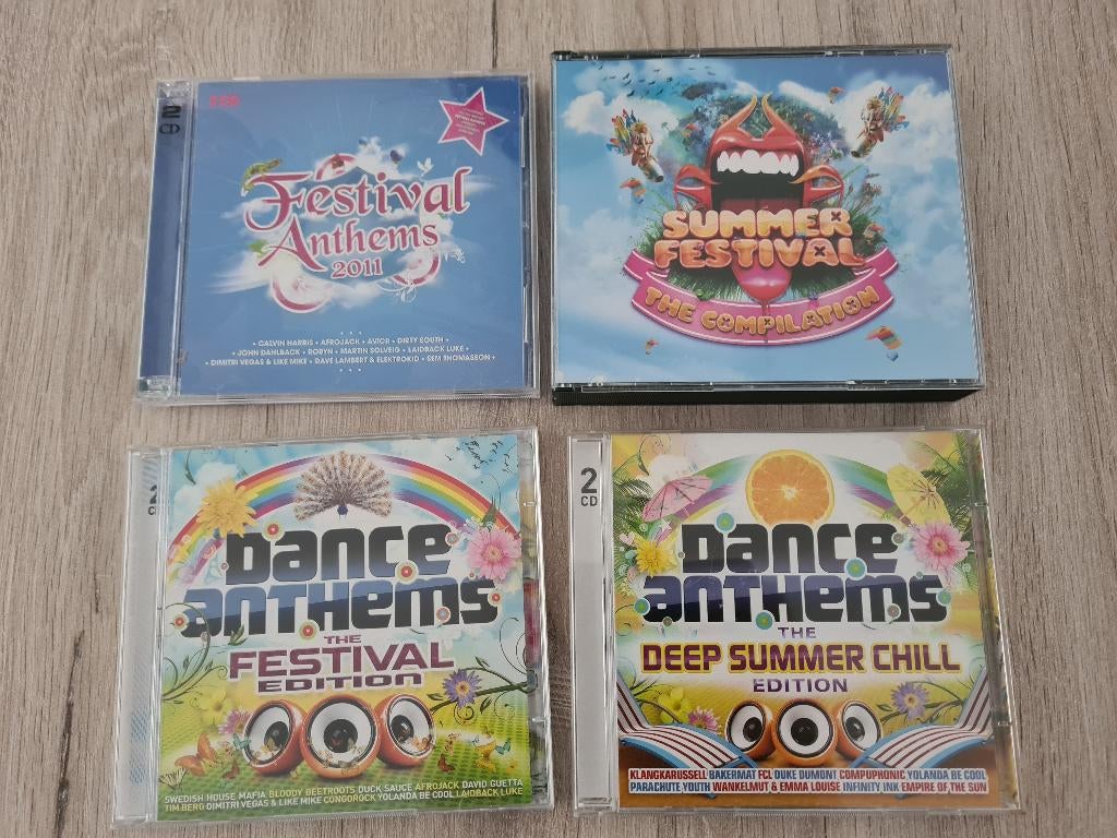 Festival/Dance Anthems cd’s, Enlèvement ou Envoi, Comme neuf
