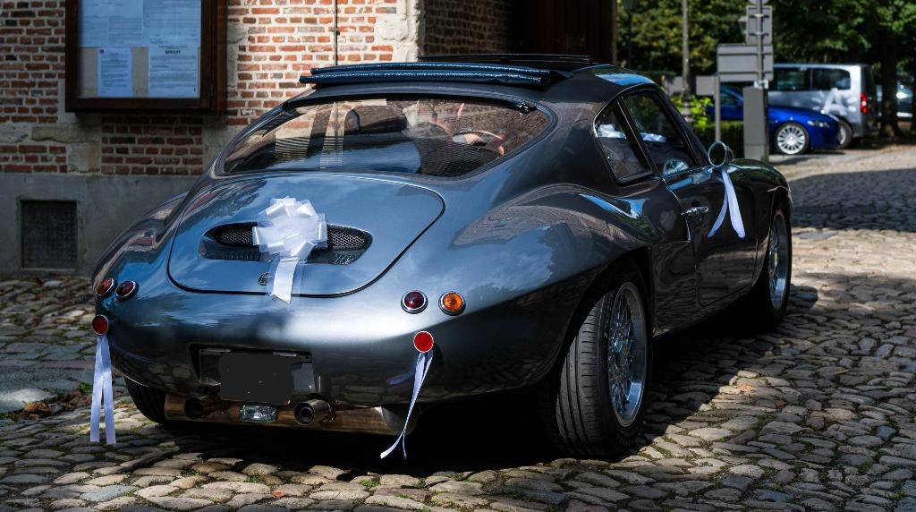 Apal Coupé 1963, Cuir, Argent ou Gris, 2 places, Bleu