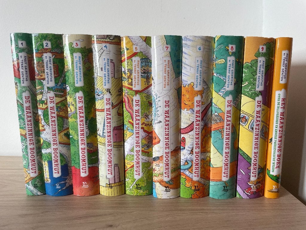 De Waanzinnige boomhut 1-9 + Het waanzinnige boek, Plusieurs BD, Enlèvement ou Envoi, Comme neuf, Terry Denton