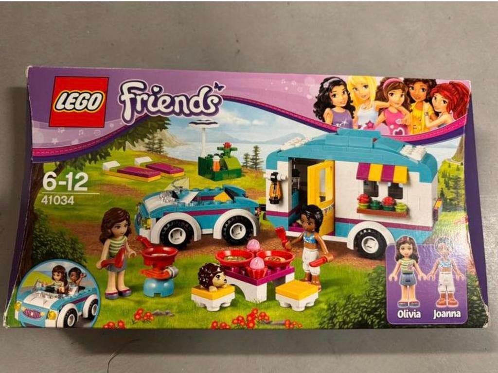 Lego friends - La caravane de vacances - 41034, Kinderen en Baby's, Ophalen of Verzenden, Zo goed als nieuw, Lego