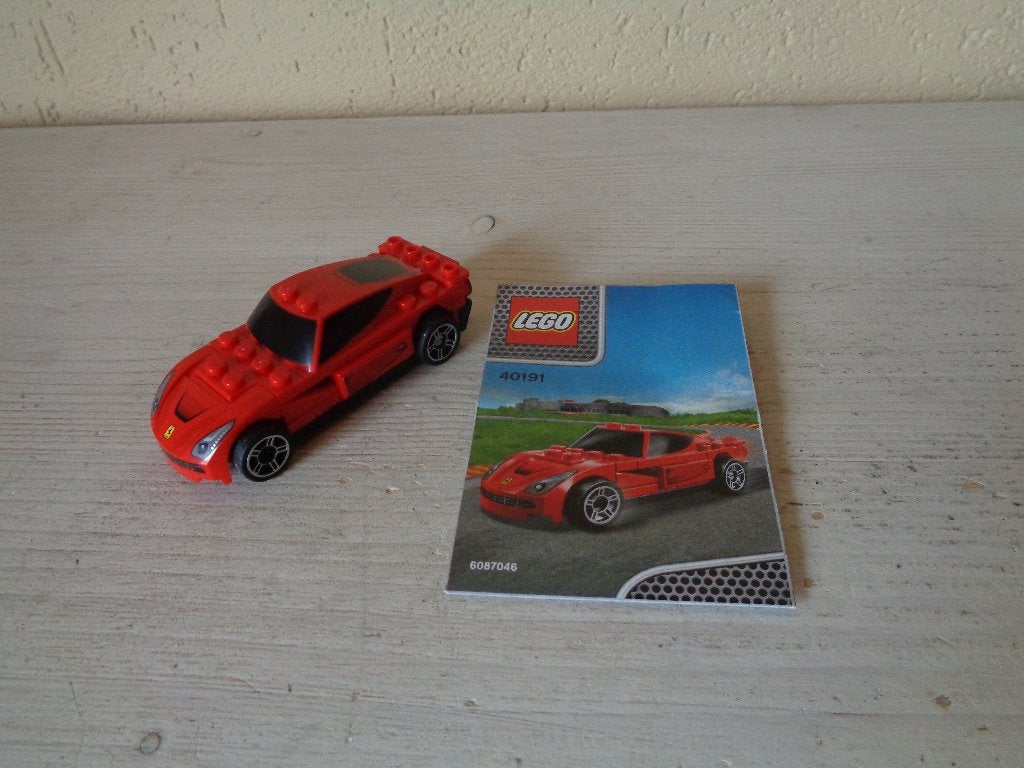 LEGO Ferrari F12 berlinetta  - 40191, Gebruikt, Lego, Inclusief instructies, Ophalen of Verzenden