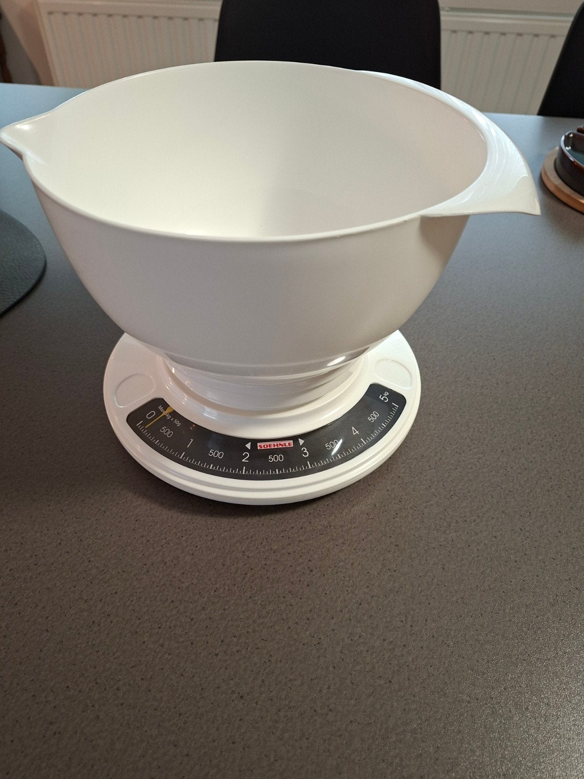 Analoge keukenweegschaal, Ophalen, Zo goed als nieuw, Kunststof